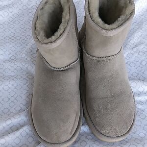 UGG Gray Ankle Boots